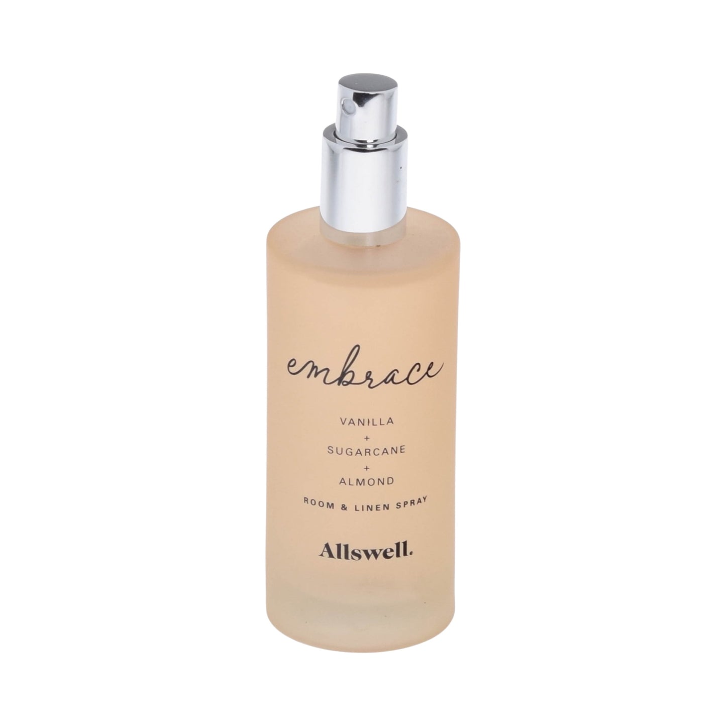 Allswell Embrace (Vanilla + Sugarcane + Almond) Scented Room & Linen Spray 3.4 Fl oz (100mL)