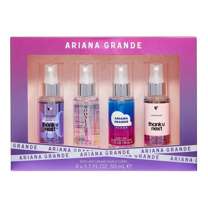 Ariana Grande 4PC Body Spray Coffret – 1.7 OZ (Thank U Next 2.0, Moonlight, Cloud, Thank U, Next)