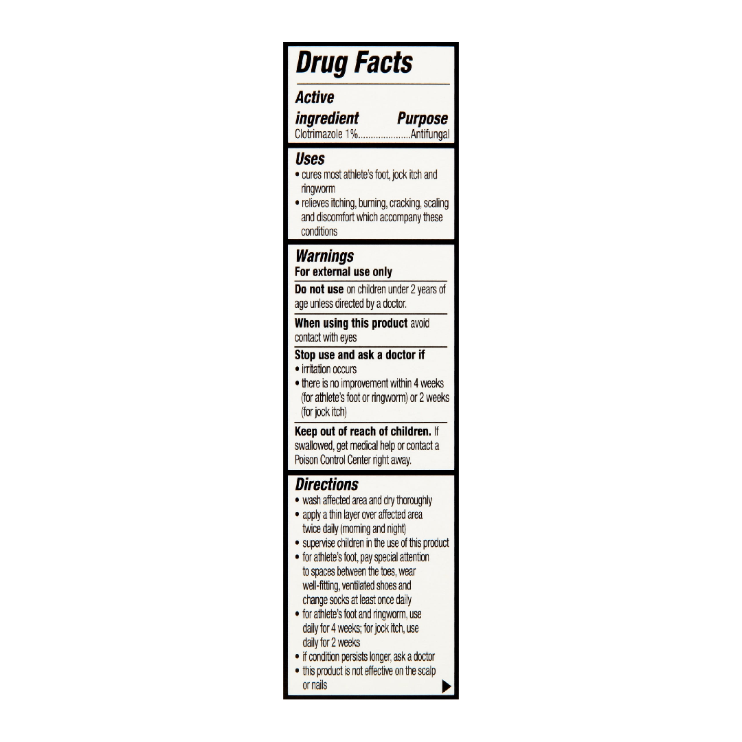 Equate Athlete's Foot Antifungal Cream, 0.5 oz Equate