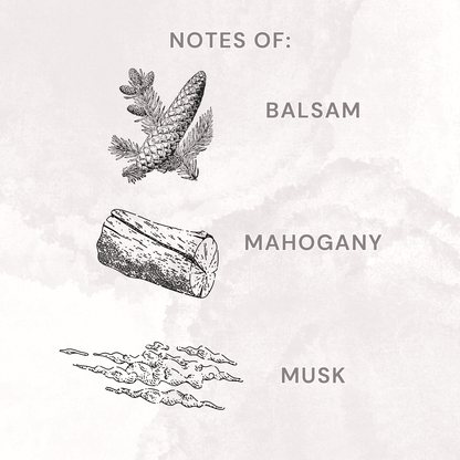 Allswell Balance (Balsam + Mahogany + Musk) Scented Room & Linen Spray 3.4 Fl oz (100mL)