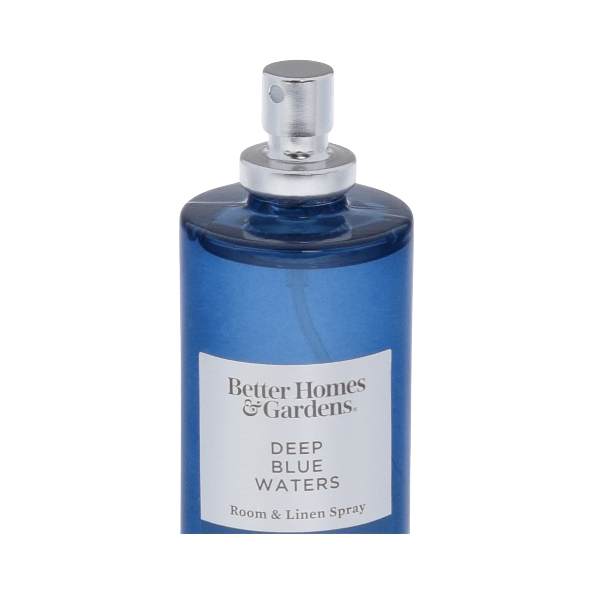 Better Homes and Gardens Deep Blue Waters Scented Room and Linen Spray 3.38 fl oz bottle, ocean-inspired fresh fragrance for rooms, linens and fabrics