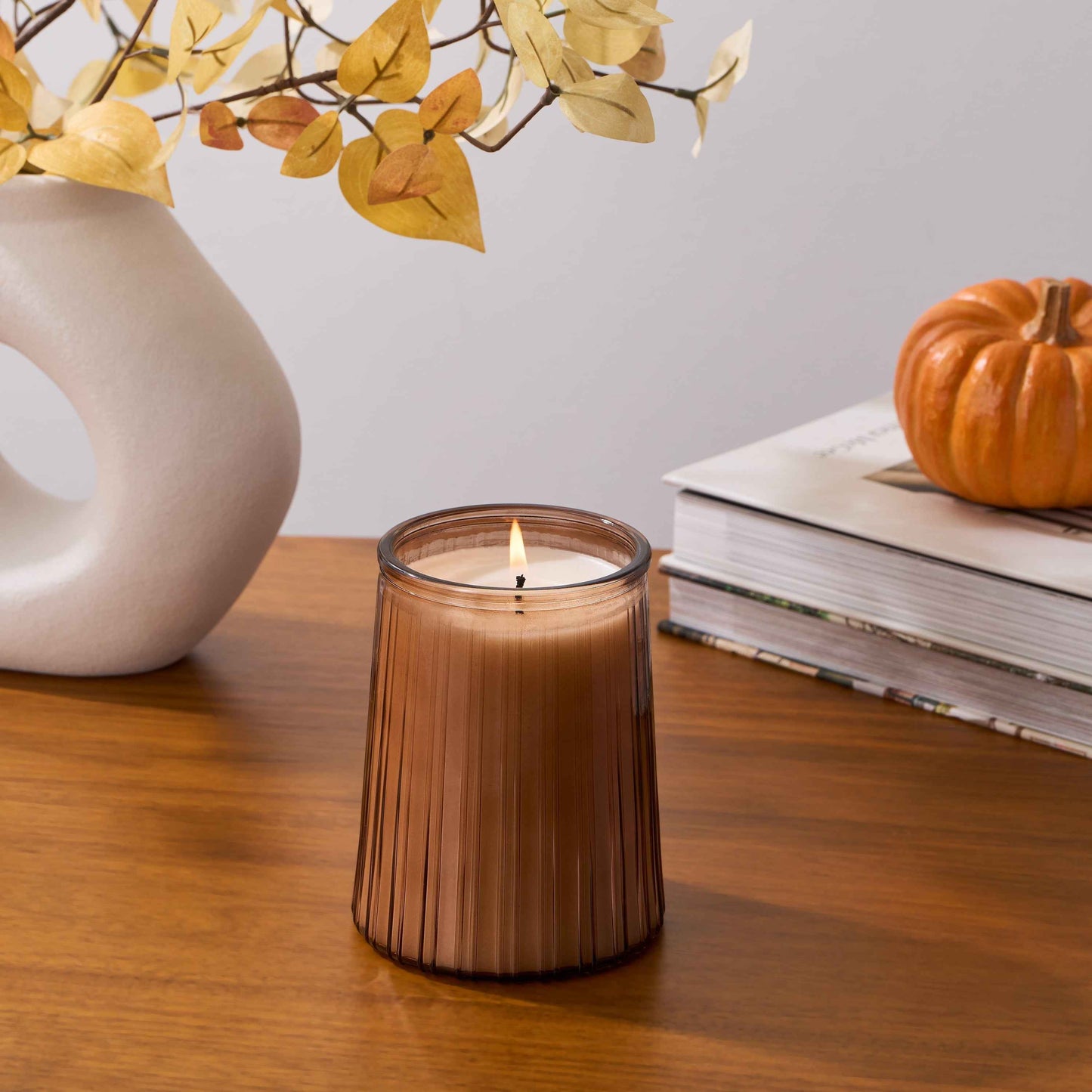 Better Homes and Gardens Farm Apple Pumpkin 1-Wick Candle 16.1oz | Fall Scented Jar Candle