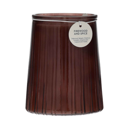 Better Homes and Gardens Firewood and Spice Candle 16.1oz | Warm Smoky Fall Scented Candle