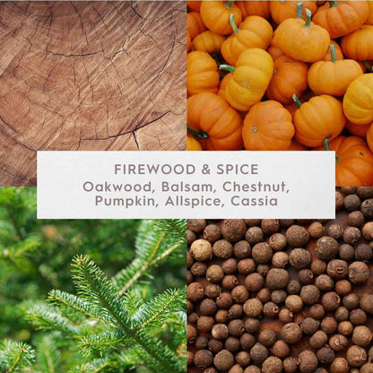 Better Homes and Gardens Firewood and Spice Candle 16.1oz | Warm Smoky Fall Scented Candle