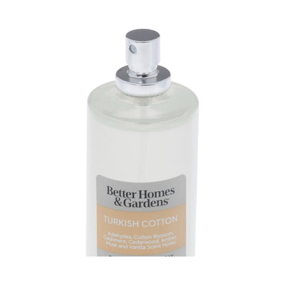 Better Homes and Gardens Turkish Cotton Room & Linen Spray – 3.38 fl oz (100mL) - MegoDeals