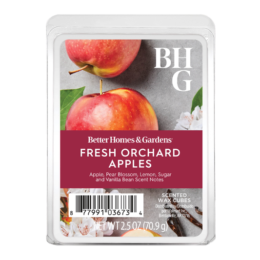 Better Homes & Gardens Fresh Orchard Apples Scented Wax Melts, 2.5 oz Better Homes and Gardens