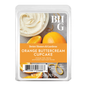 Better Homes & Gardens Orange Buttercream Cupcake scented wax cubes in a clear plastic clamshell package with a white lid, featuring an orange and cream-colored label.