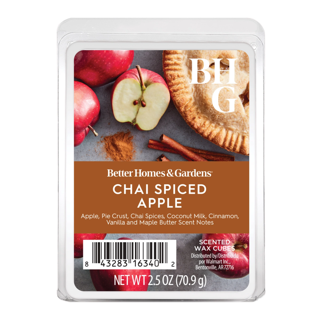 Better Homes & Gardens Chai Spiced Apple Scented Wax Melts, 2.5 oz Better Homes and Gardens