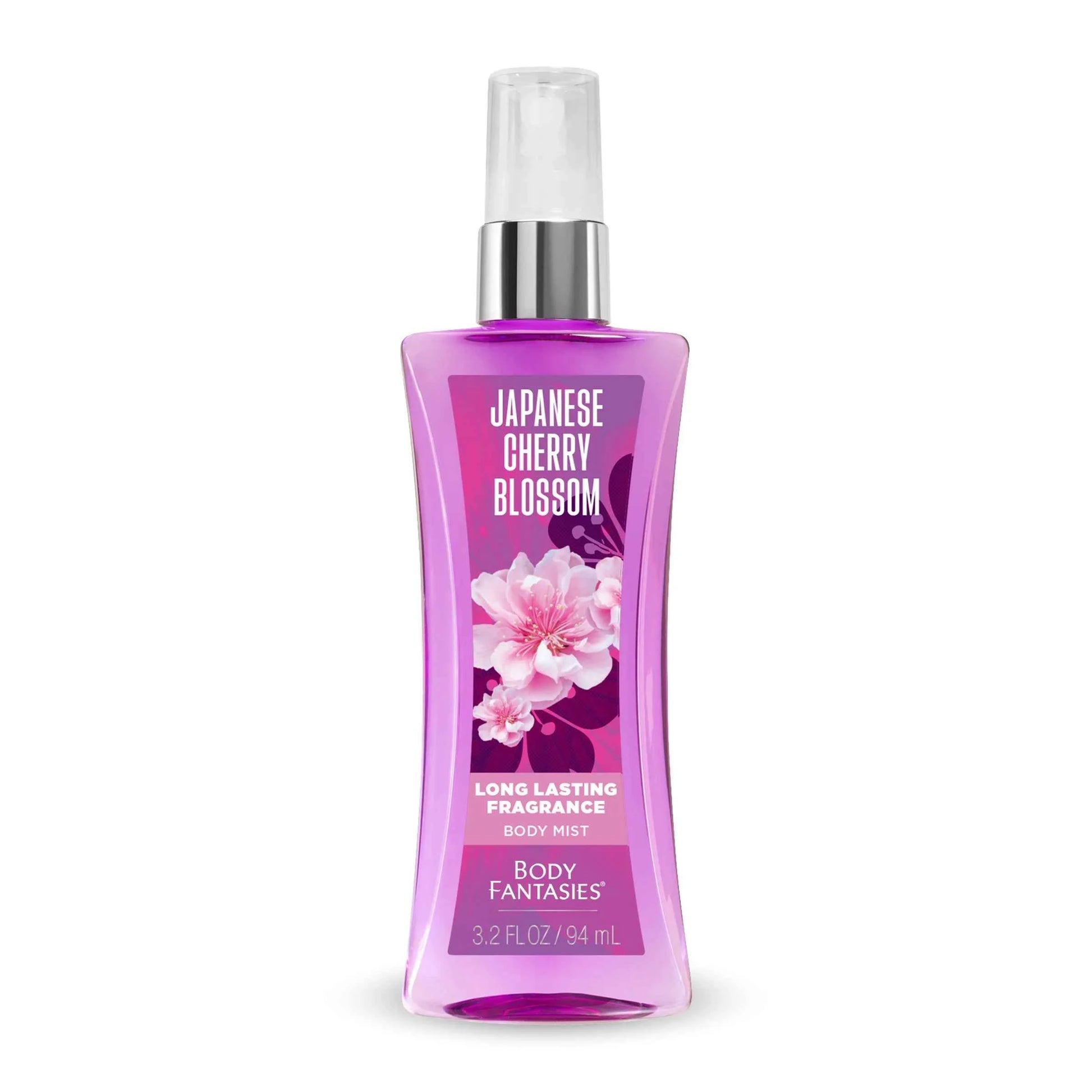 Body Fantasies Signature Japanese Cherry Blossom Body Spray – 3.2 fl oz