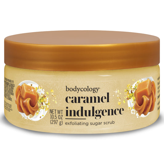 Bodycology Exfoliating Sugar Scrub – Caramel Indulgence, 10.5 oz Bodycology