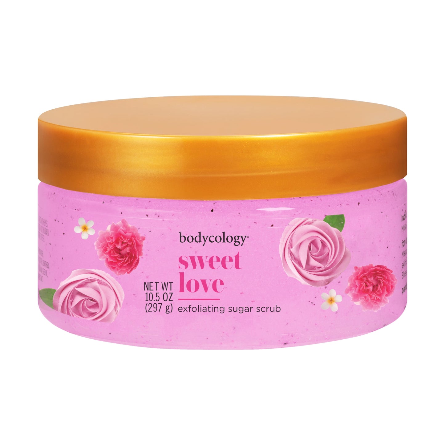 Bodycology Exfoliating Sugar Scrub – Sweet Love, 10.5 oz Bodycology