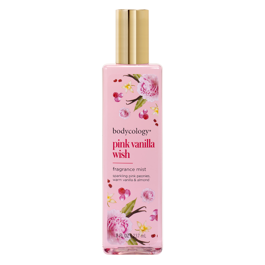 Bodycology Pink Vanilla Wish Fragrance Mist Spray 8 Fl Oz