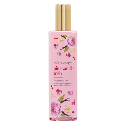 Bodycology Pink Vanilla Wish Fragrance Mist Spray 8 Fl Oz