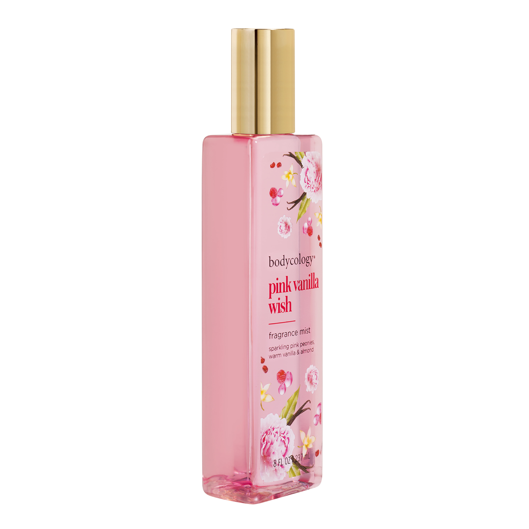 Bodycology Pink Vanilla Wish Fragrance Mist Spray 8 Fl Oz