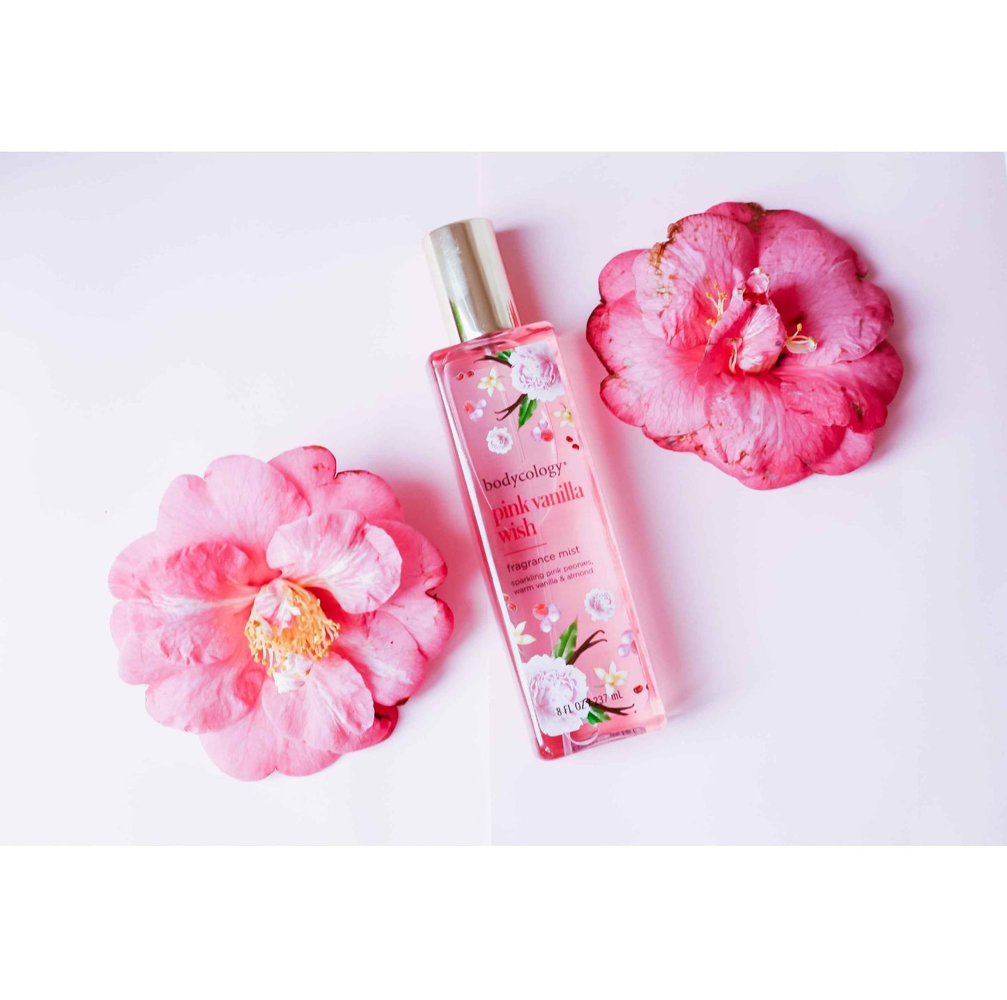 Bodycology Pink Vanilla Wish Fragrance Mist Spray – 8 fl oz