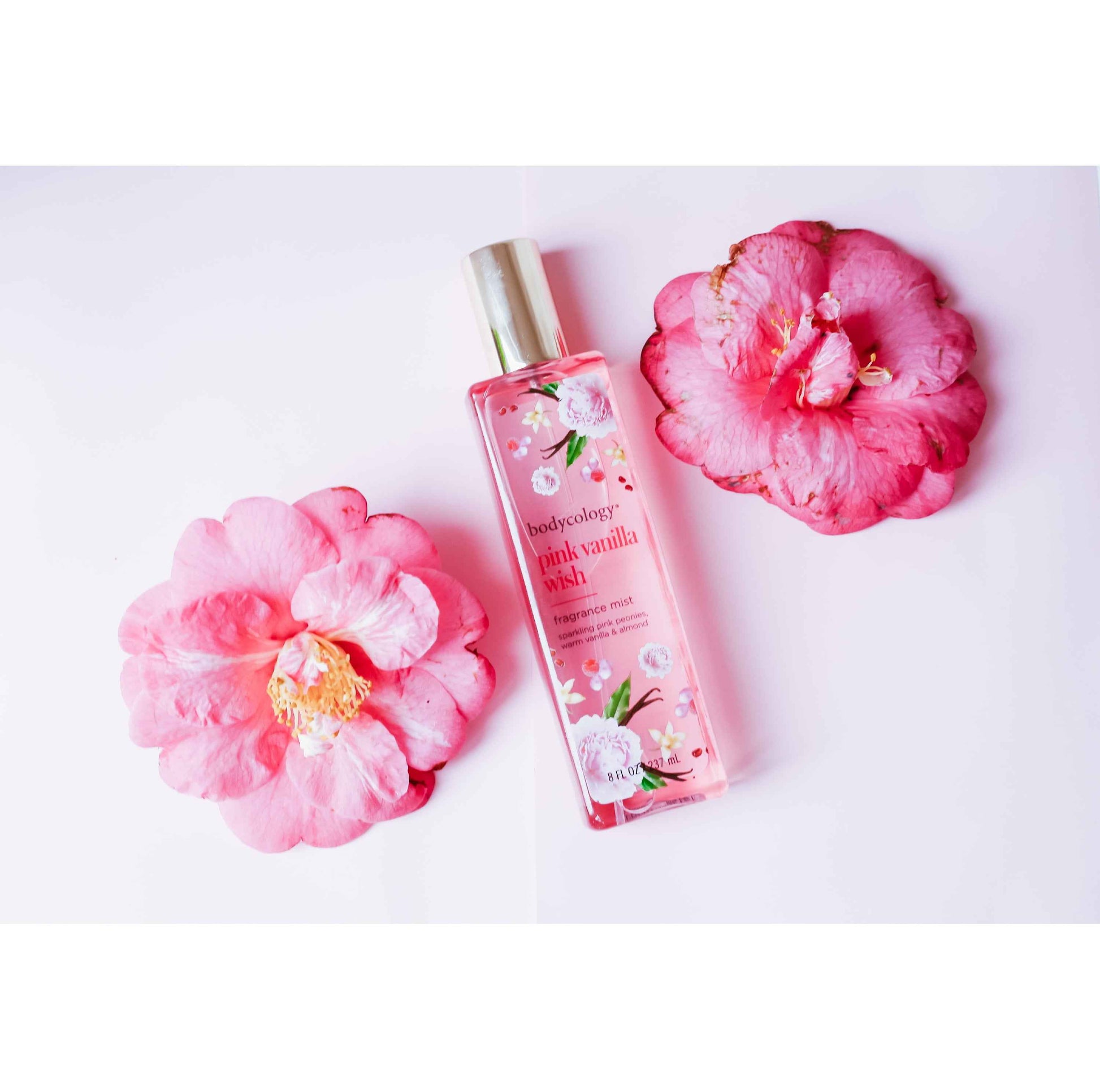 Bodycology Pink Vanilla Wish Fragrance Mist Spray – 8 fl oz