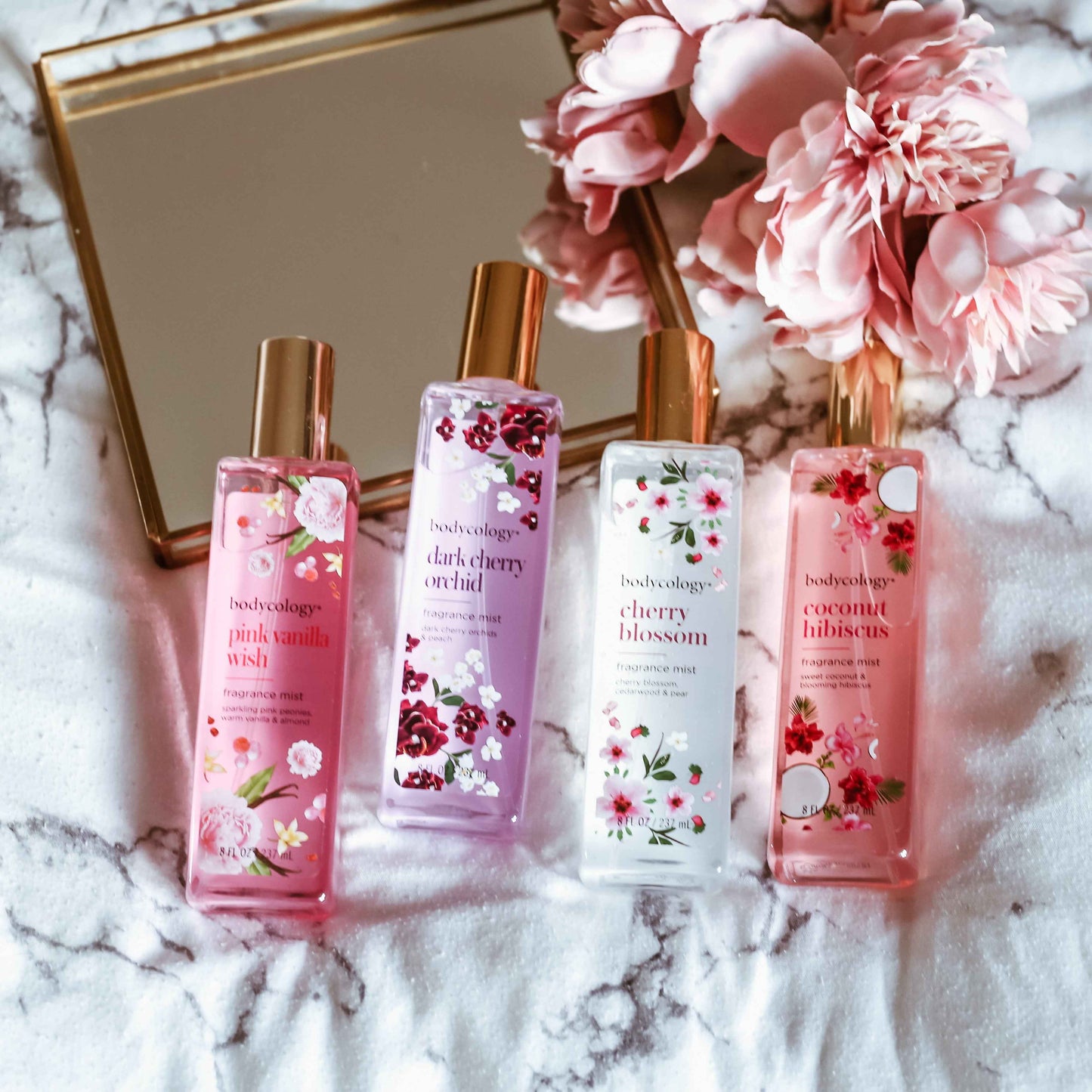 Bodycology Pink Vanilla Wish Fragrance Mist Spray – 8 fl oz