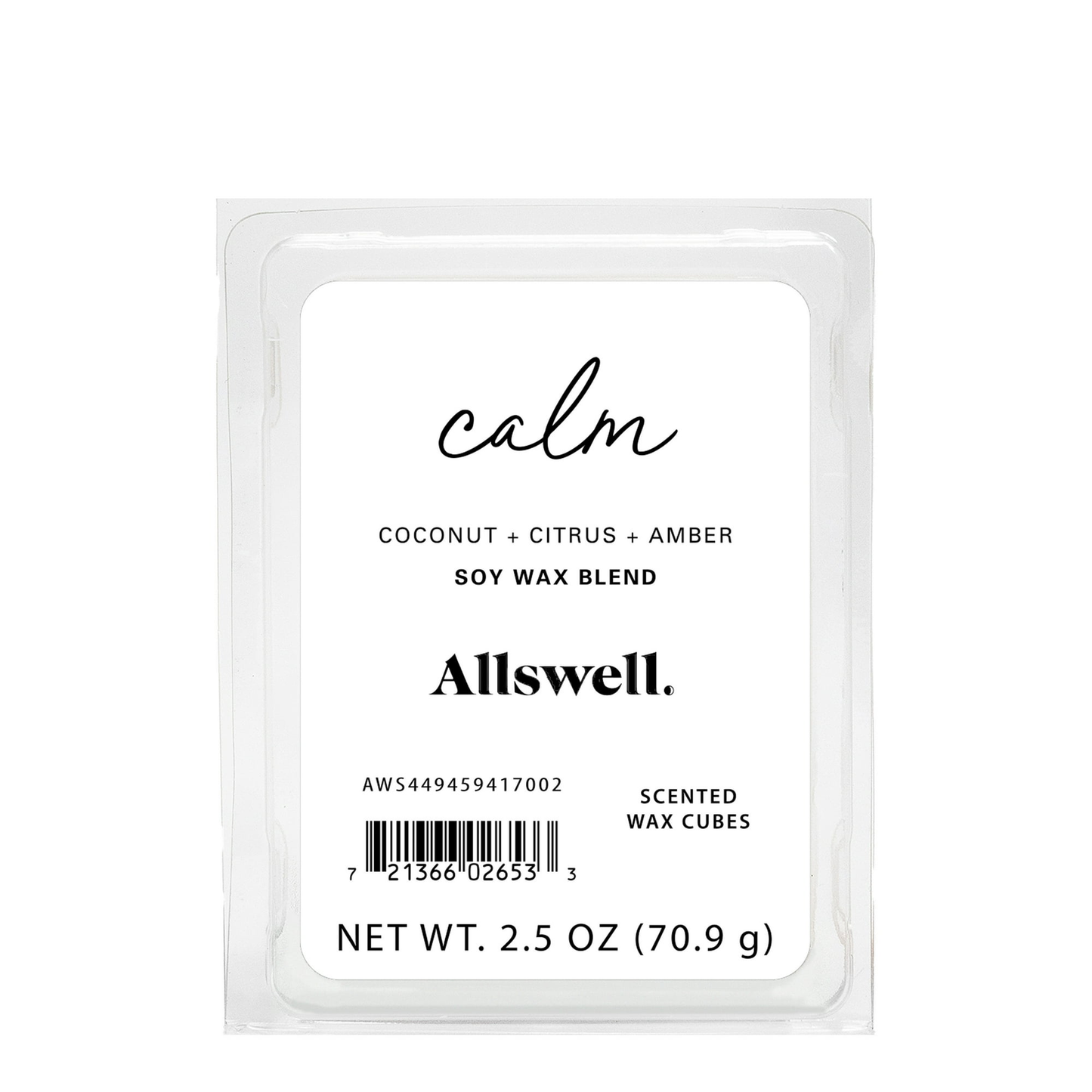 Allswell 6-Cube Wax Melts – Premium Scented Wax for Warmers, Multiple Fragrances Available