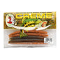 Creme Lure Stick Baits for Bass – 5-Pack Soft Plastic Fishing Lures, Bama Craw Color, Durable for Texas & Wacky Rig Rigs