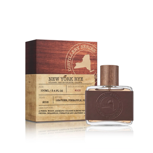 Distillery Series New York Rye Eau de Toilette, Cologne for Men, 3.4 fl oz Distillery Series