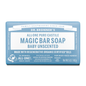 Dr. Bronner's Magic Bar Soap – Baby Unscented - Pure-Castile Soap - 5 oz Dr. Bronner's