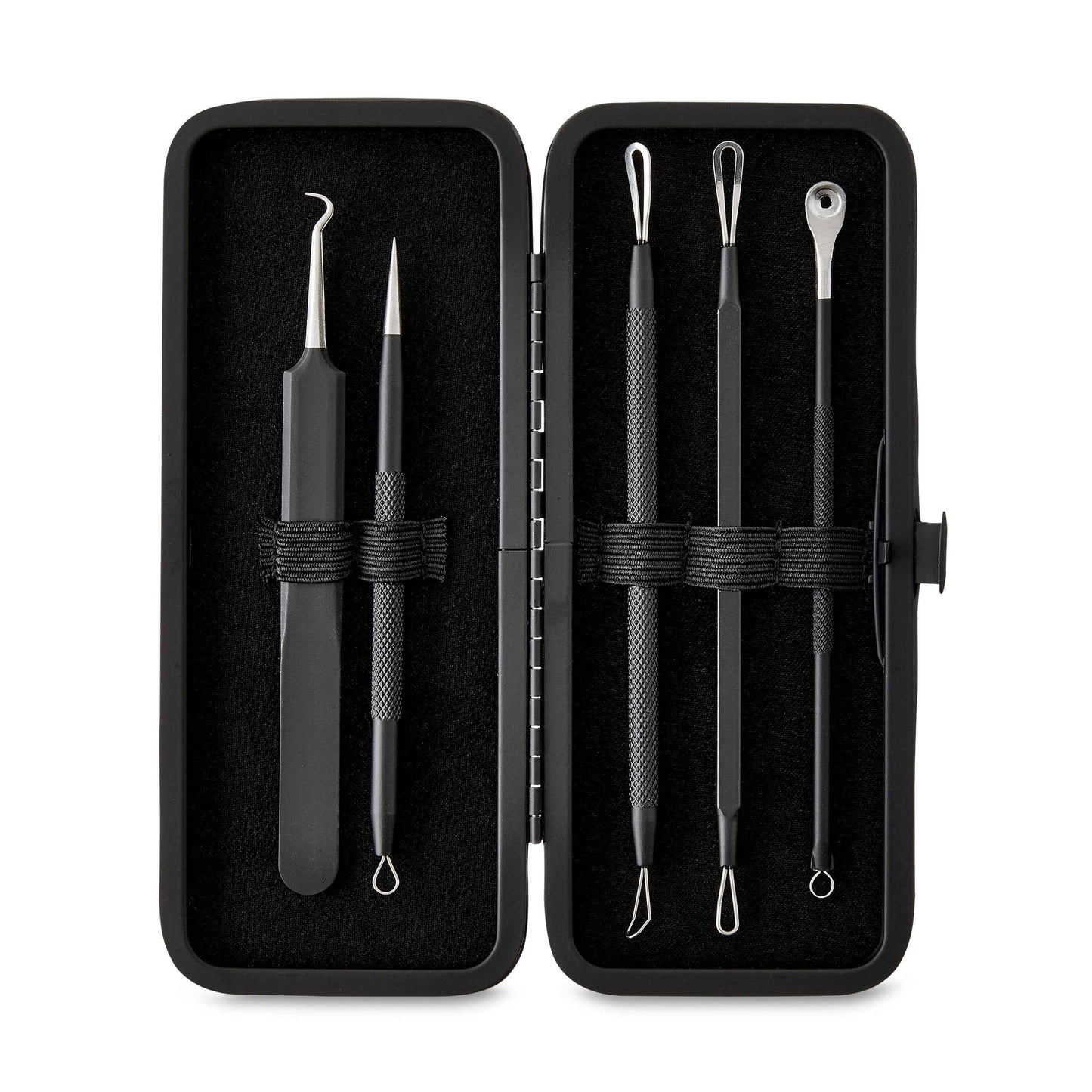 Equate Metal Acne-Removal Blemish Tool Set, 5 Pieces – Stainless Steel Blackhead Extractor Kit