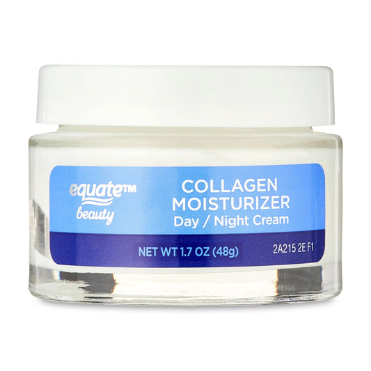 Equate Collagen Day & Night Moisturizer – Smooth & Soften Skin, 1.7 oz
