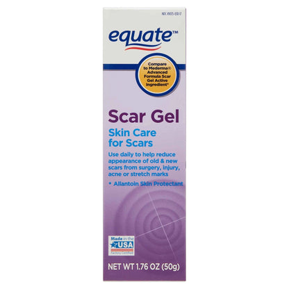 Equate Scar Gel – Skin Care Gel for Old & New Scars – 1.76 oz