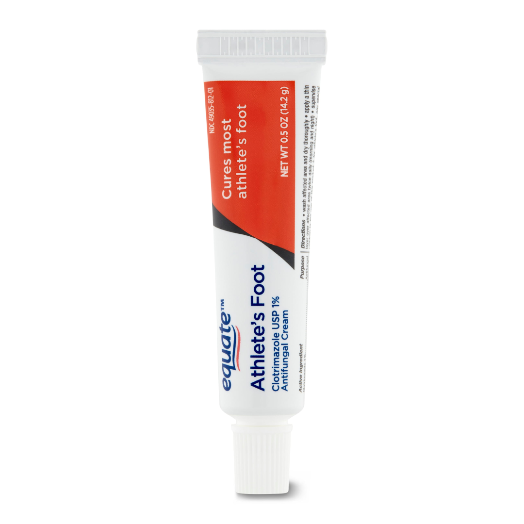Equate Athlete's Foot Antifungal Cream, 0.5 oz Equate