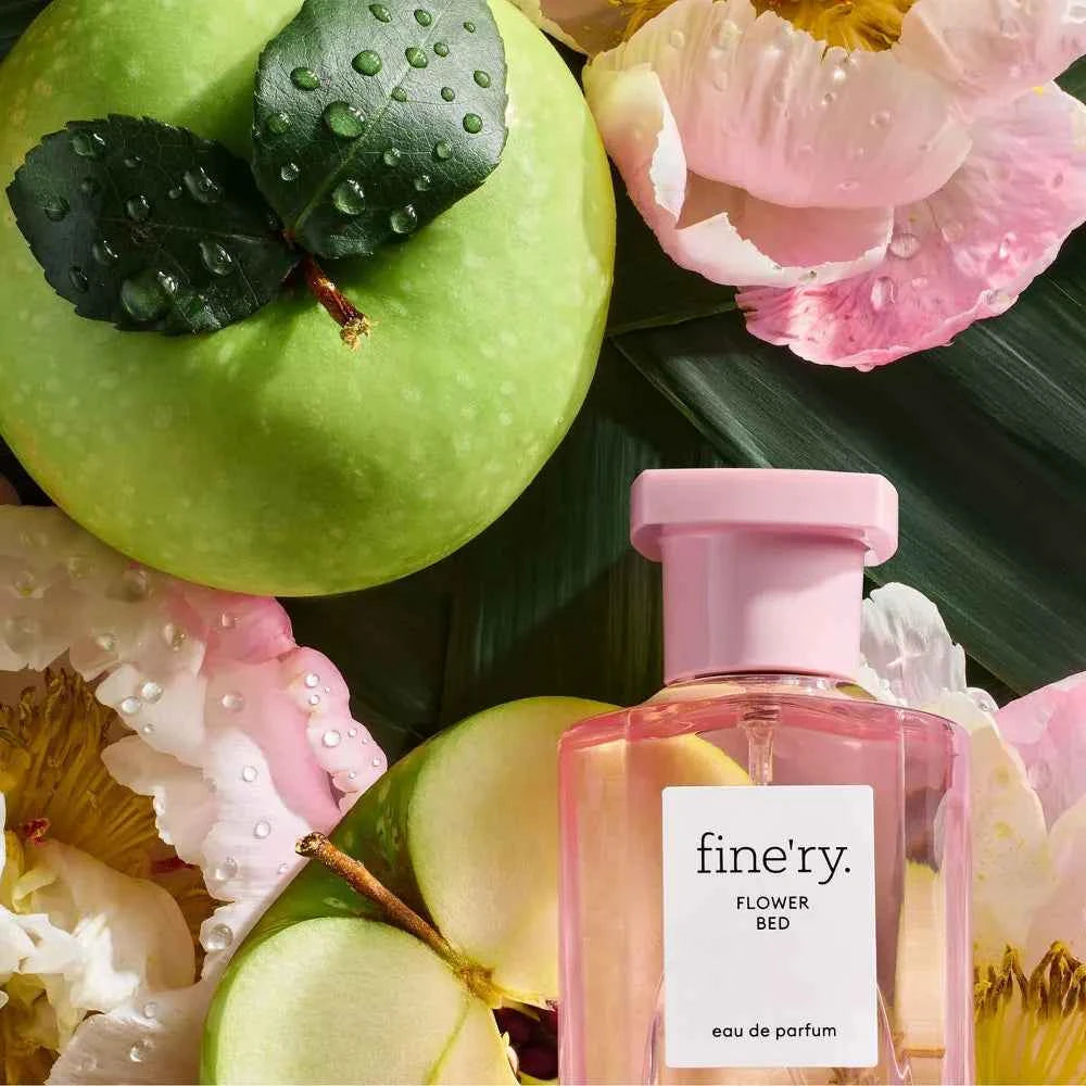fine'ry. Eau de Parfum Women's Perfume – Flower Bed, 2 fl oz, Long-Lasting Floral Fragrance