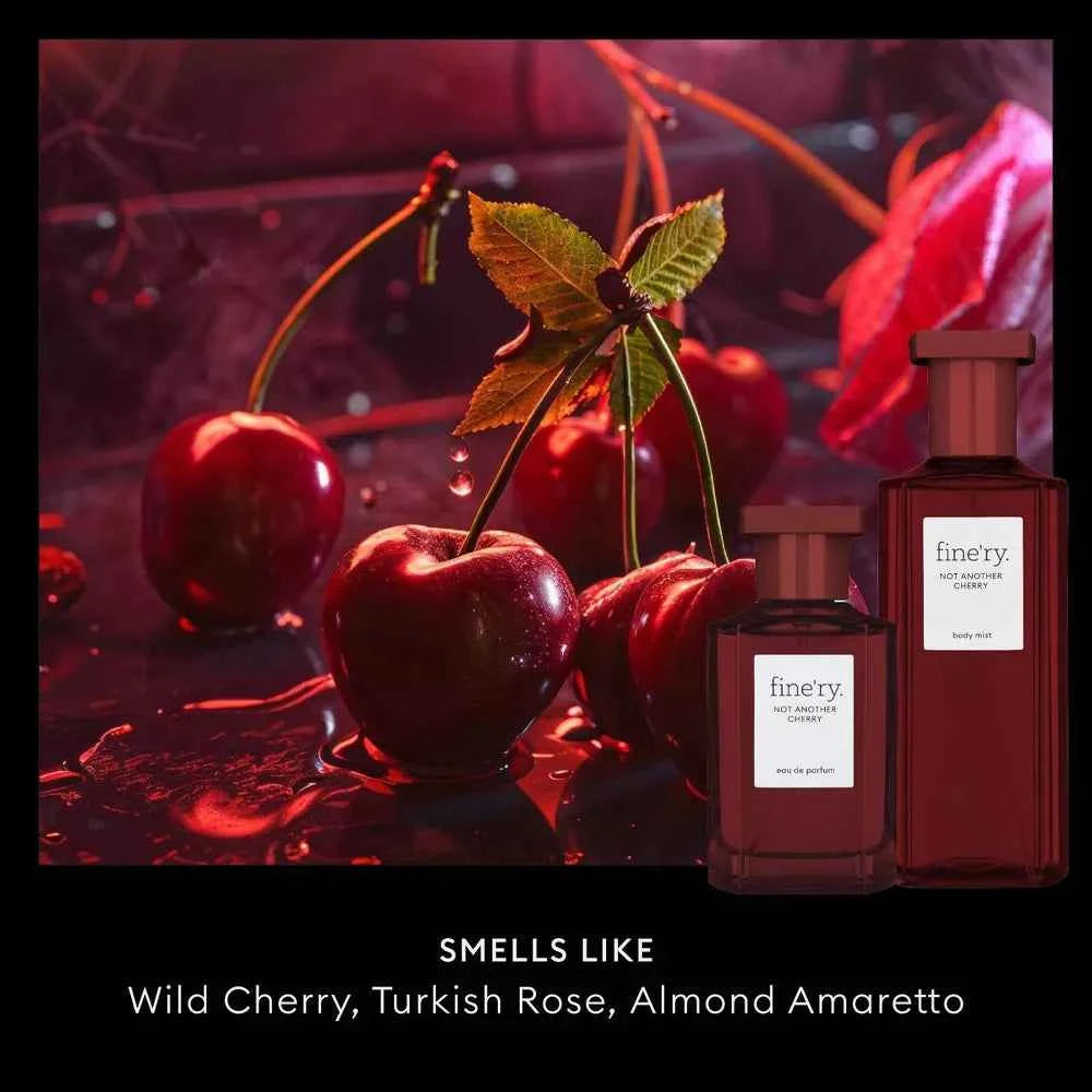 fine'ry. Eau de Parfum Women's Perfume – Not Another Cherry, 2 fl oz, Sweet & Playful Fragrance