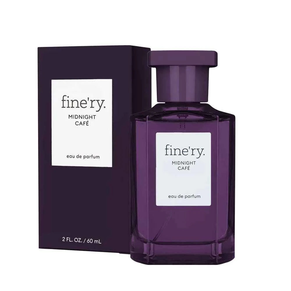 fine'ry. Eau de Parfum Women's Perfume – Midnight Cafe, 2 fl oz, Warm and Inviting Fragrance
