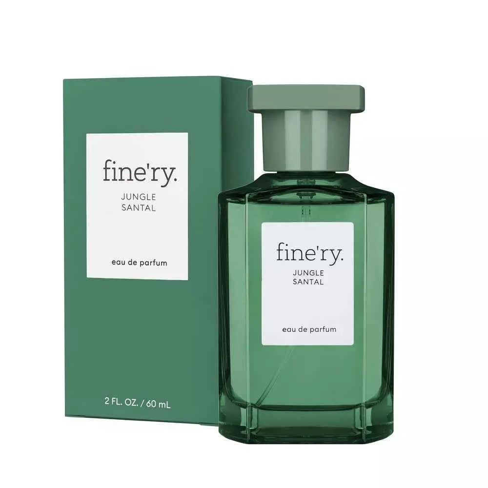 fine'ry. Eau de Parfum Women's Perfume – Jungle Santal, 2 fl oz, Exotic Woody-Fragrant Scent
