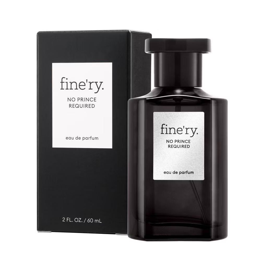 fine'ry. Eau de Parfum Women's Perfume – No Prince Required, 2 fl oz, Confident and Empowering Fragrance