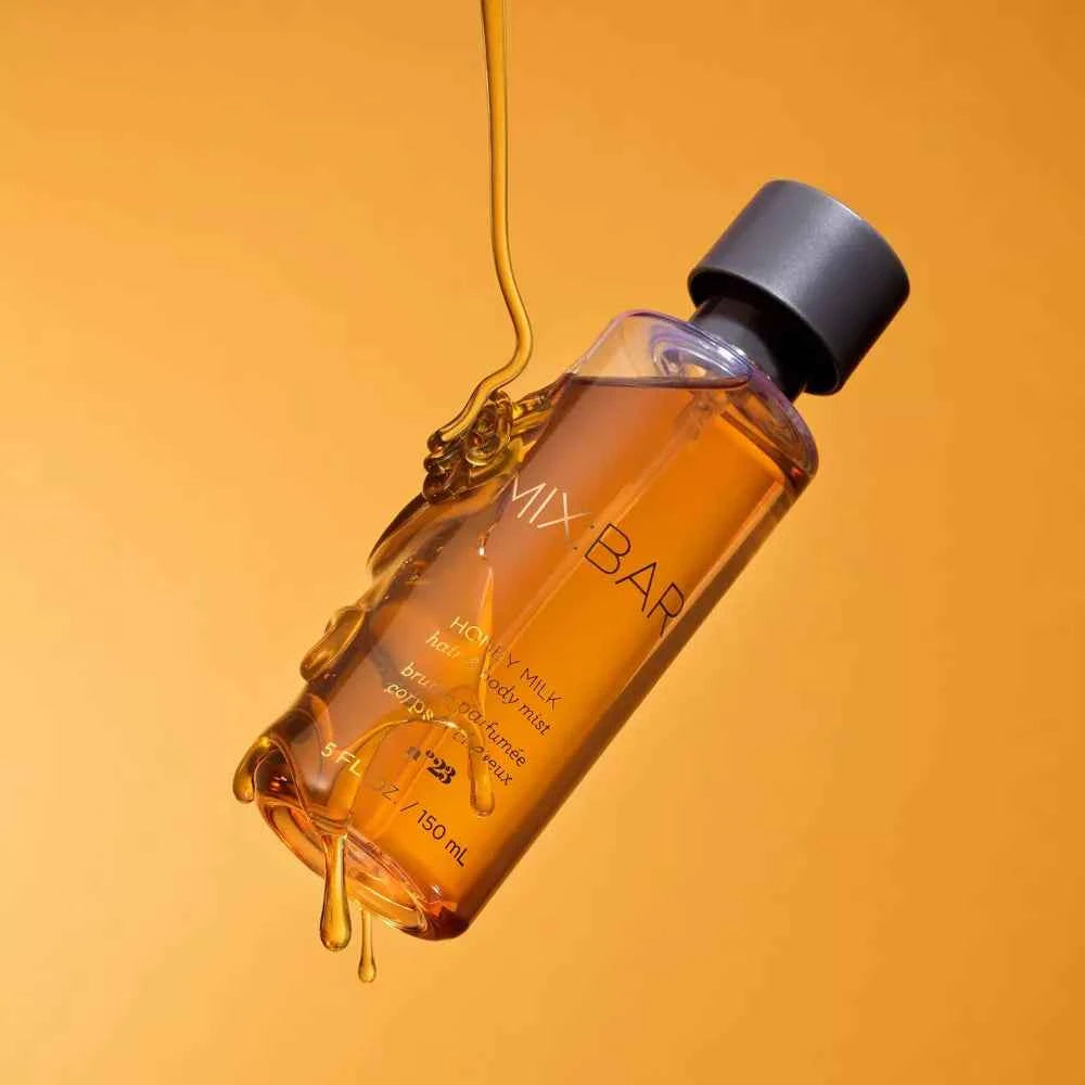 MIX:BAR Women's Hair & Body Mist – Honey Milk Scent, 5 fl oz, Long-Lasting Fragrance