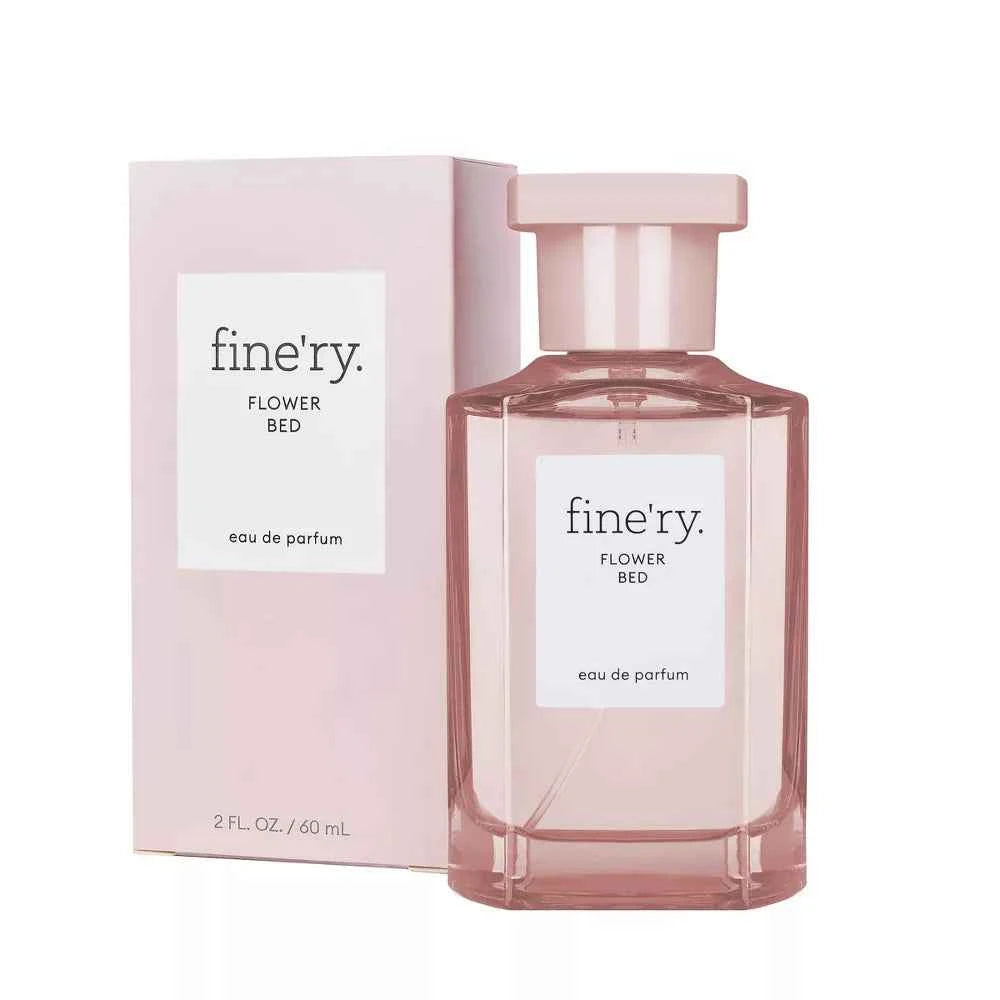 fine'ry. Eau de Parfum Women's Perfume – Flower Bed, 2 fl oz, Long-Lasting Floral Fragrance