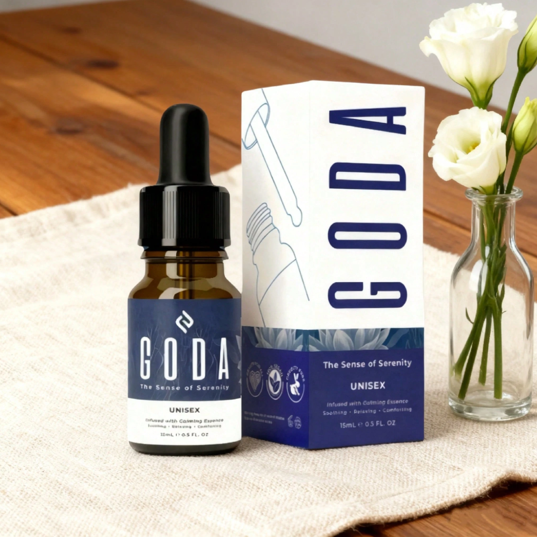 GODA Pheromones Perfume Unisex – The Original Long-Lasting Fragrance | Lavender & Chamomile | Vegan & Cruelty-Free | 15 ml GODA
