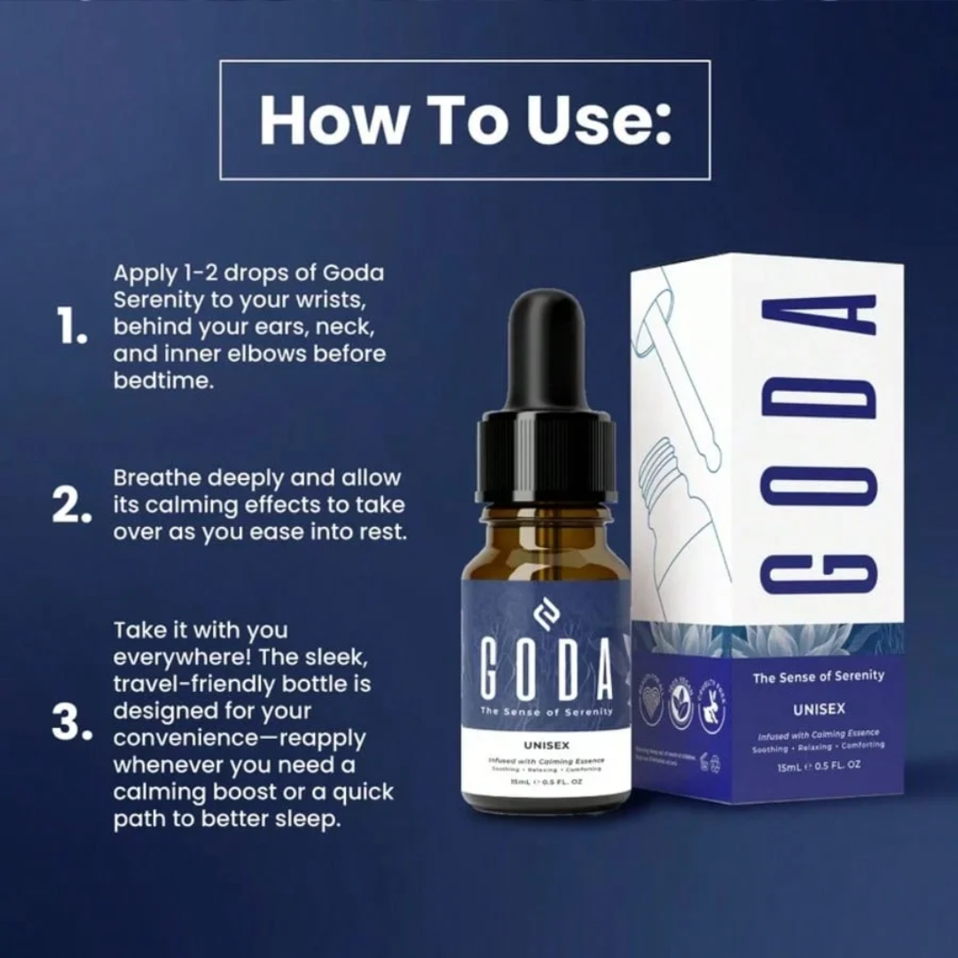 GODA Pheromones Perfume Unisex – The Original Long-Lasting Fragrance | Lavender & Chamomile | Vegan & Cruelty-Free | 15 ml GODA