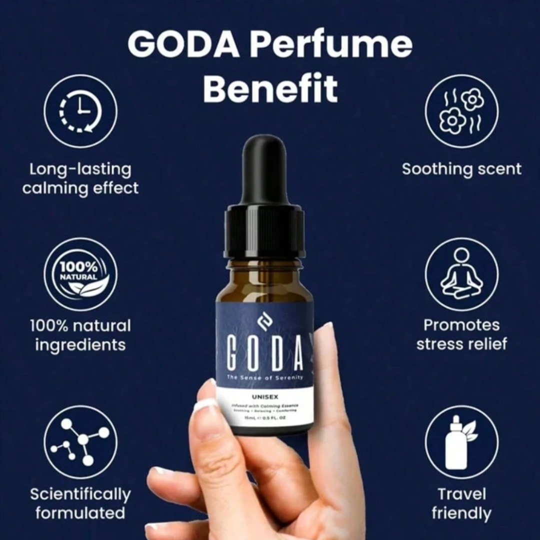 GODA Pheromones Perfume Unisex – The Original Long-Lasting Fragrance | Lavender & Chamomile | Vegan & Cruelty-Free | 15 ml GODA