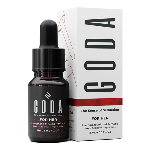 GODA Pheromones Perfume for Women – The Original Long-Lasting Fragrance | Jasmine & Rose | Vegan & Cruelty-Free | 15 ml
