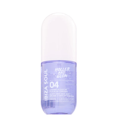 Holler and Glow Ibiza Soul Cherry Blossom Body & Hair Mist – 3.38 fl oz Holler and Glow