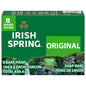 Irish Spring Original Deodorant Bar Soap for Men with Flaxseed Oil – 3.7 oz Bars, 8-Pack