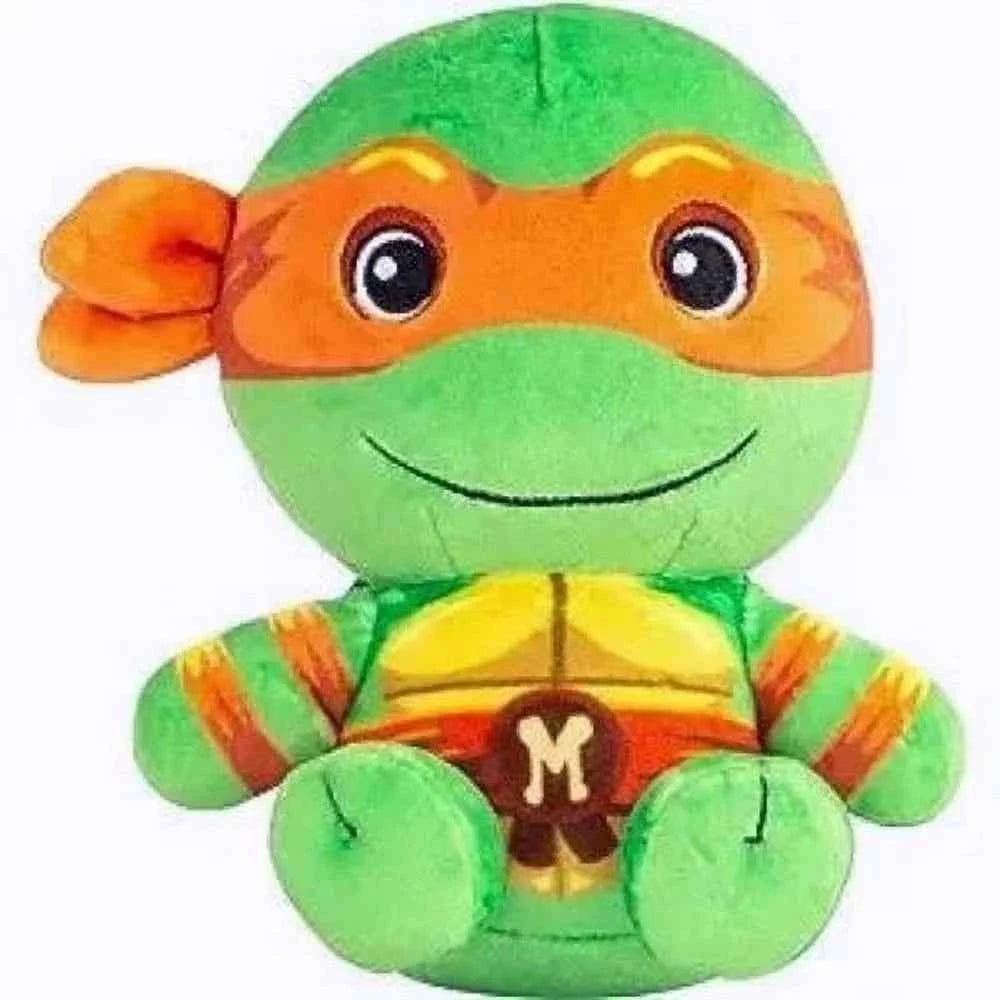 Club Mocchi TMNT Junior 6-Inch Plush | Teenage Mutant Ninja Turtles Michelangelo Leonardo Raphael Donatello