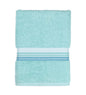 Mainstays Basic Bath Towel – Soft 100% Cotton, Highly Absorbent Striped Design – Everyday Comfort & Style