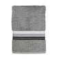 Mainstays Basic Bath Towel – Soft 100% Cotton, Highly Absorbent Striped Design – Everyday Comfort & Style