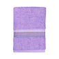 Mainstays Basic Bath Towel – Soft 100% Cotton, Highly Absorbent Striped Design – Everyday Comfort & Style