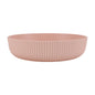 Pink Eco-Friendly Recycled Plastic Dinner Bowl – 43-Ounce – Durable & Reusable for Indoor & Outdoor Dining