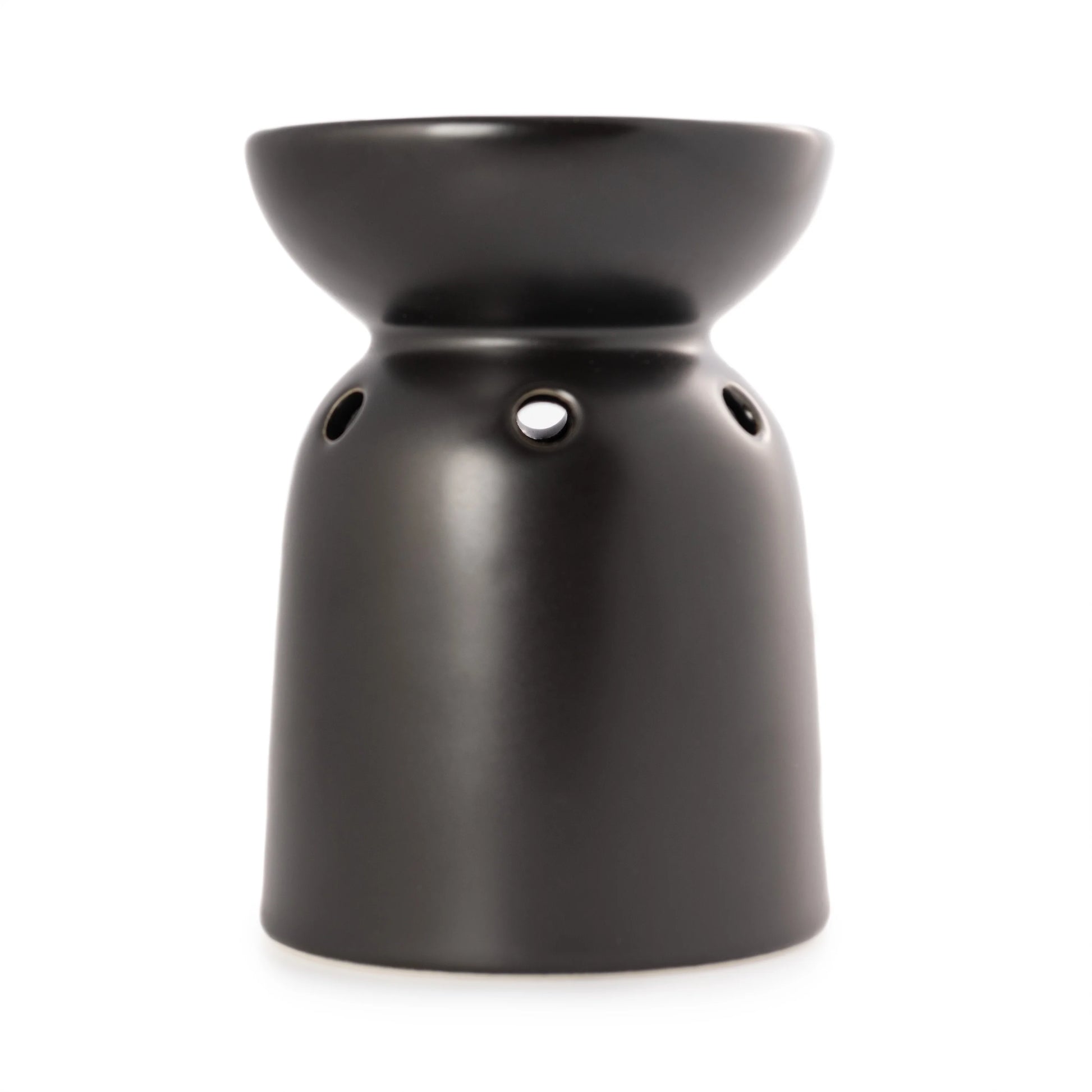 Mainstays Tealight Ceramic Warmer – Black, 1 Pc