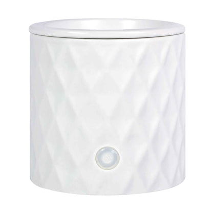 Mainstays Electric 18-Watt Diamond Ceramic Wax Melt Warmer – White
