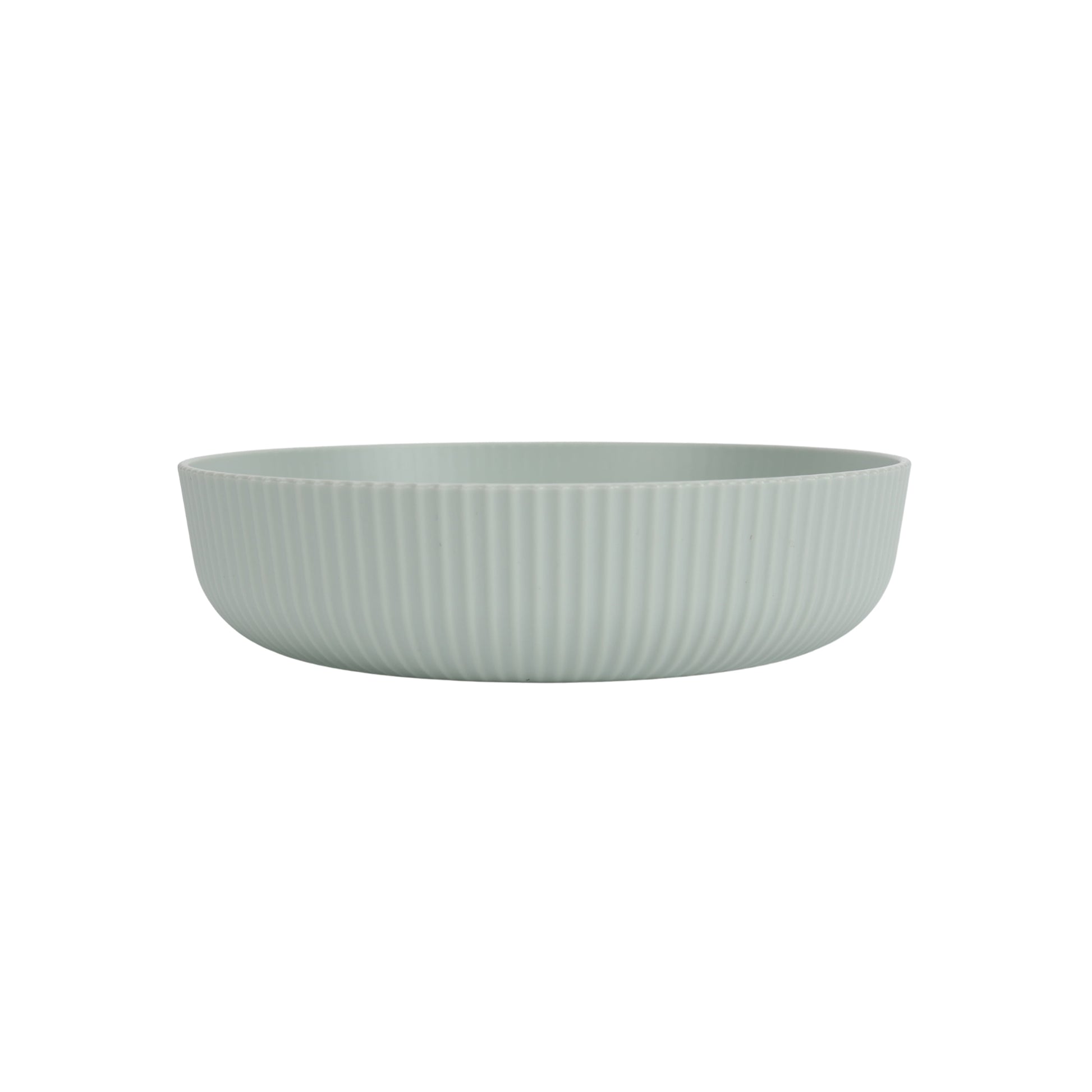 Green Eco-Friendly Recycled Plastic Dinner Bowl – 43-Ounce – Durable & Reusable for Indoor & Outdoor Dining